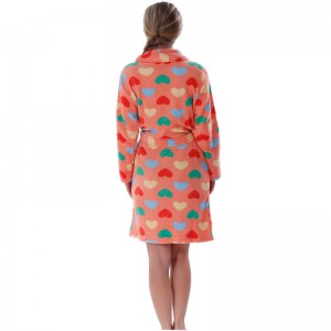 Tricou din fleece cu imprimeu pentru femei Pajama adultă