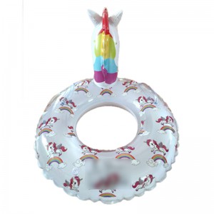 Inel gonflabil pentru piscină Unicorn inel pentru copii