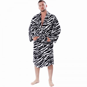 Robe din fleece pentru adulți Bărbați Femei halate de baie Cuplu pijamale