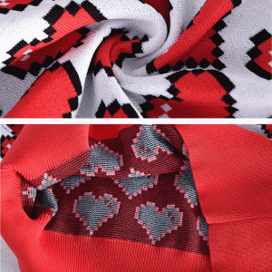 Pulover tricotat pentru femei din bumbac jacquard 100% OEM \u0026 ODM