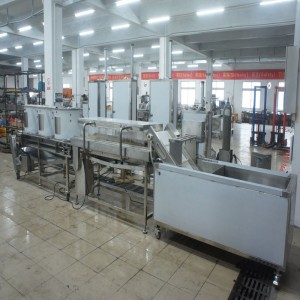 Linia de producție de curățare și uscare a fructelor pasiunii