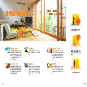 Încălzire prin pardoseală din fibră de carbon