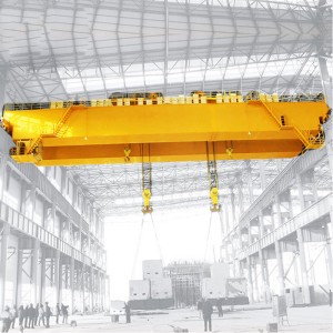 Macara deasupra dublu grindă cu carucior dublu