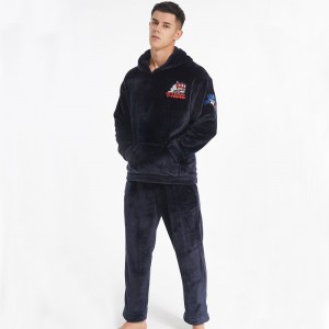 Set de pijamale din broderie de lux pentru bărbați