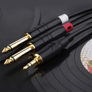 Cablu de divizor de 3,5 mm 1/8 \