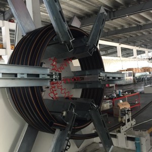 Furnizor chinez de conductă de gaz HDPE cu linie galbenă