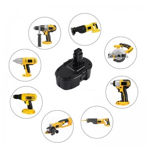 Ni-Mh 18V 2000mAh Baterie de înlocuire a bateriei fără fir pentru Dewalt DC9096, DC725, DE9095