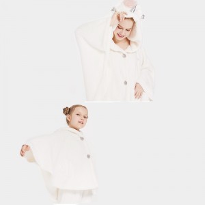 Cardigan din fleece cu toc perfect pentru familie