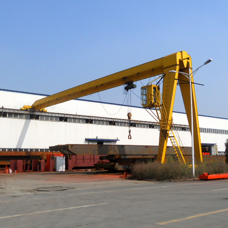 Macara Gantry Semirunghiulară