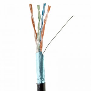 Cablul Ethernet CAT5E Cablul ecranat (FTP) este pornit