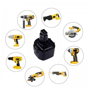 Ni-Cd 9.6V 1500mAh Celule cu baterie reîncărcabile pentru Dewalt DE9061, DE9062, DW9061