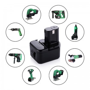 Ni-Cd 12V 1300mAh Instrumente electrice de înlocuire a bateriei pentru Hitach EB1215, EB1214S, EB1220HS