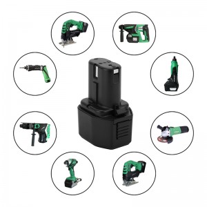 Baterie pentru sculele electrice EB7M, EB7S, FEB7S, EB712 Ni-Mh 7.2V 3000mAh