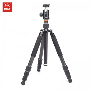 DIAT CM324A KH30Q trepied profesional din fibra de carbon pur trepied detasabil monopod flexibil