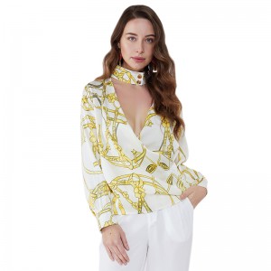 Top 100 de vânzători cu guler de decolteu Femei elegante topuri