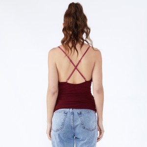 Saree Fashion Woman Summer Girl Fără mâneci Crop Off Bluză pentru umăr pentru femei