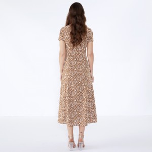 Designuri africane Kitenge Vestidos De Fiesta Femei Lady Rochii elegante casual JCGJ190315074