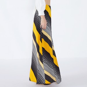 Fustă lungă Maxi Fustă lungă de la designul indian Primaga Fashion Chiffon Maxi