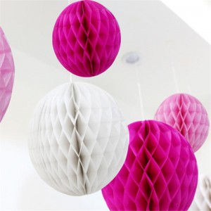 Seturi de decorațiuni pentru petreceri, inclusiv ventilator de hârtie rotundă cu flori Pom, colorate sculptate pentru ziua de naștere