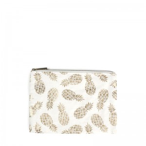 100% natural Ananas geantă cosmetică populară din fibră