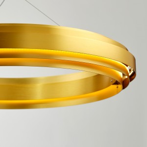 Nordic Modern Minimalist Circular Design Home Hotel LED Candelabru Km2141