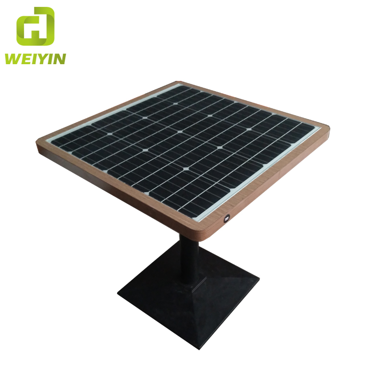 Solar Power Phone USB și Wireless Masă de grădină Smart Spot încărcată WiFi