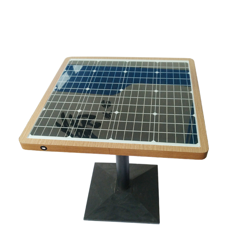 Solar Power Phone USB și Wireless Masă de grădină Smart Spot încărcată WiFi