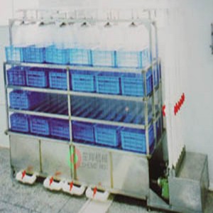 Mașină de dezghețare prin pulverizare