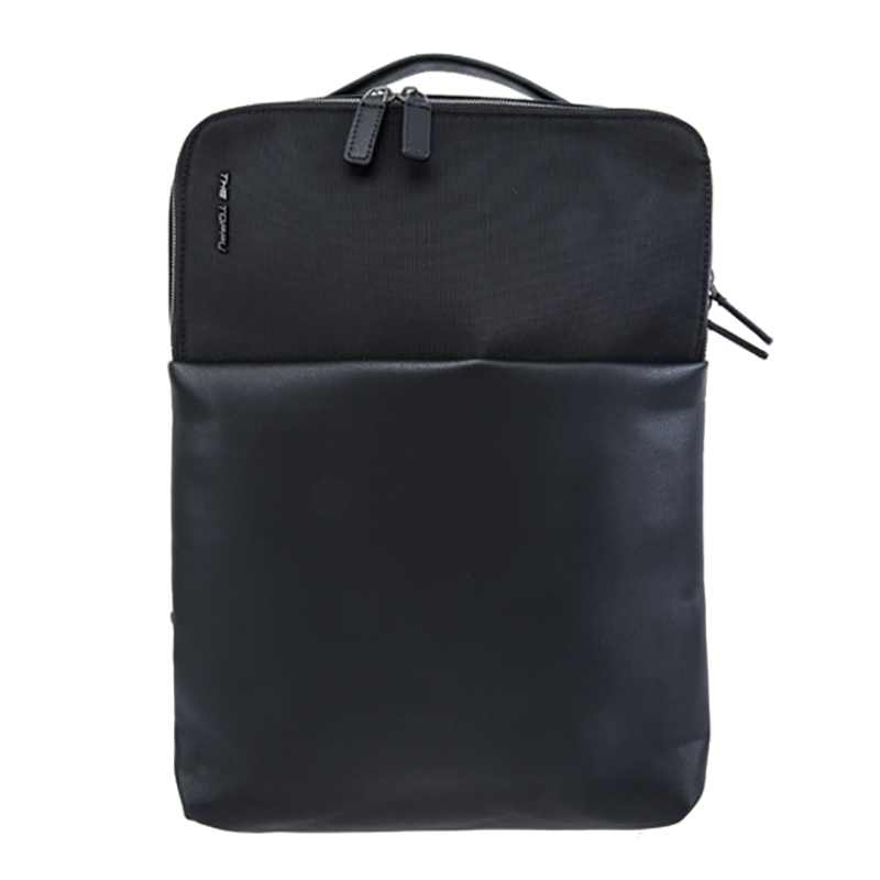 Nylon 18SA-6975M cu rucsac pentru laptop de călătorie impermeabil PU, suport pentru EVA de înaltă calitate, cu suport pentru accesorii pentru bagaje