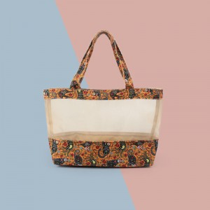 geantă cosmetică din plasă din nylon cu preț de fabrică