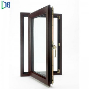 Foshan Geam termopan din aluminiu cu geam dublu pentru casă rezidențială cu izolare fonică