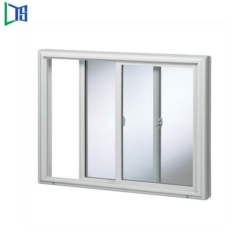 Sistem de ferestre glisante din aluminiu Fereastră cu împingere din aluminiu cu geam termopan din aluminiu