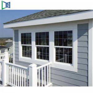 Foshan Factory Ferestre cu alunecare verticală din aluminiu cu glisare Ferestre din sticlă din aluminiu Producător geam dublu