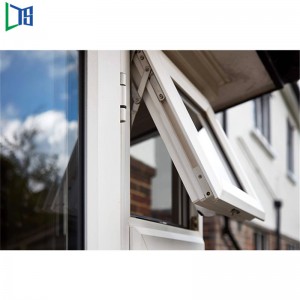 As2047 Australia Fereastra de acoperire din aluminiu dublu vitrat standard cu o plasă de oțel hardware bună