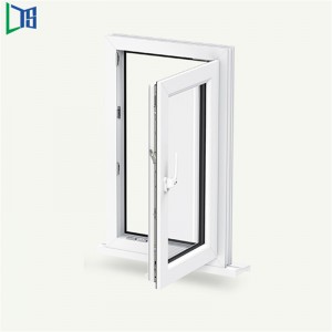 Fereastra din aluminiu 5 Stele Rating energetic Înclinarea și întoarcerea ferestrei din aluminiu cu o sigilare perfectă