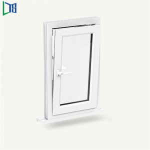 Fereastra din aluminiu 5 Stele Rating energetic Înclinarea și întoarcerea ferestrei din aluminiu cu o sigilare perfectă