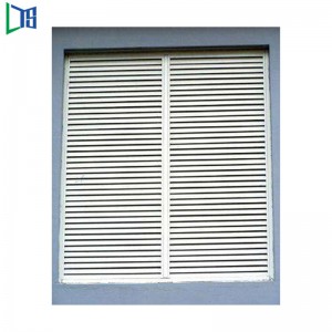 China Modern Shutter Window Proiectează ușa glisantă din aluminiu, reglabilă, gletieră, fereastră, obloană Australia