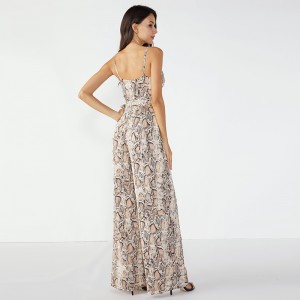 Salopetă bodycon de dama pentru umăr Offesie pentru femei