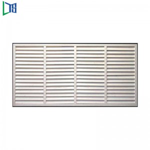 Ferestre Jalousie cu rame din aluminiu cu sticlă mobilă cu sticlă laminată