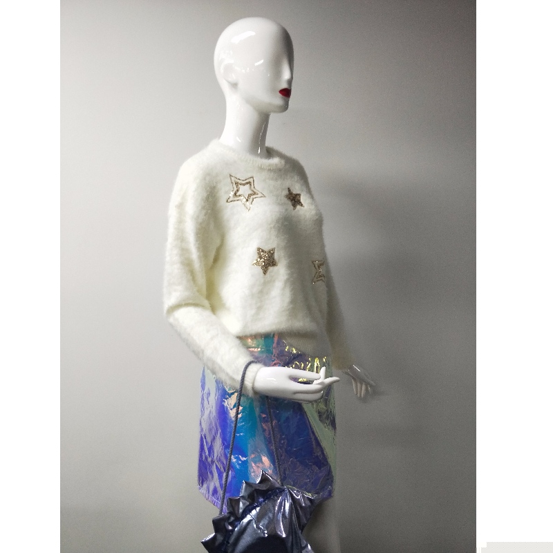 Pulover alb RLWS0003F