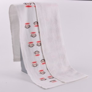 Șervețel de mână imprimat cu o singură buclă