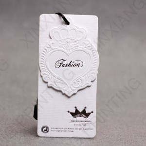 Eticheta Creative Fashion Îmbrăcăminte hangtag la comandă 02