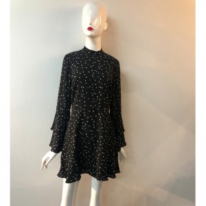 ROCHIE IMPRIMATĂ STAR albă JLWD0007