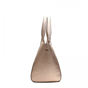 HD0827 - Tote din piele PU cu două părți, personalizate, cu luciu metalic