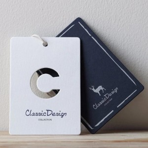 Eticheta Creative Fashion Îmbrăcăminte hangtag Personalizată 7