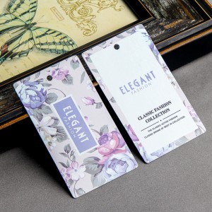 Eticheta Creative Fashion Îmbrăcăminte hangtag Personalizată 10