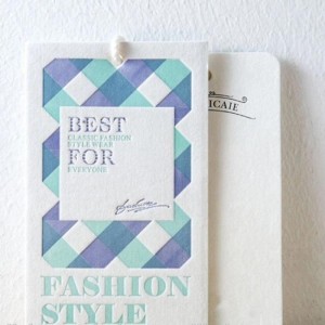 Eticheta Creative Fashion Îmbrăcăminte hangtag Personalizată 11