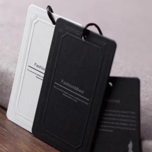 Eticheta Creative Fashion Îmbrăcăminte hangtag Personalizată 13