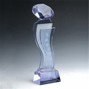 Trofeul de cristal de diamant