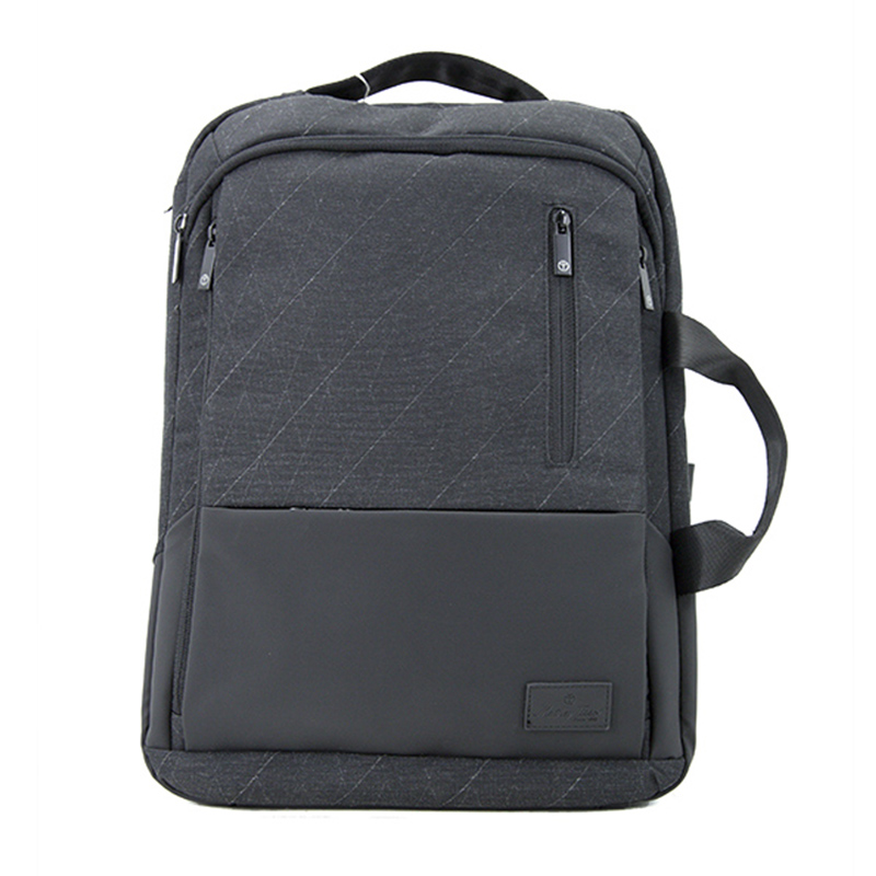 19SA-7842M Nou sosire Rucsac laptop pentru funcții duble Funcție computer Nylon Rucsac cu mâner convertibil în servietă